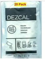 URNEX DEZCAL Кофеварка и эспрессо DESCALER 20 шт