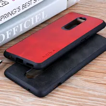 Para oneplus 6 caso 1 + 6 luxo capa de couro do vintage casos de telefone para oneplus 6 1 + 6 funda coque capa negócios estilo vintage