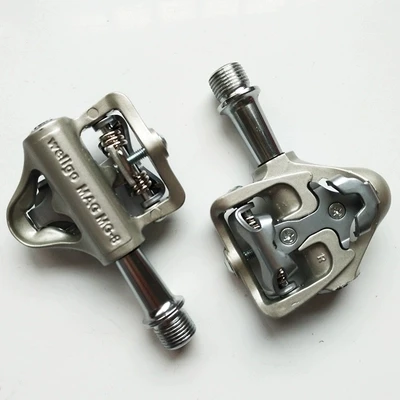 New Wellgo MG 8 Magnesium Road Bicycle Bike Clipless Pedals Cr Mo