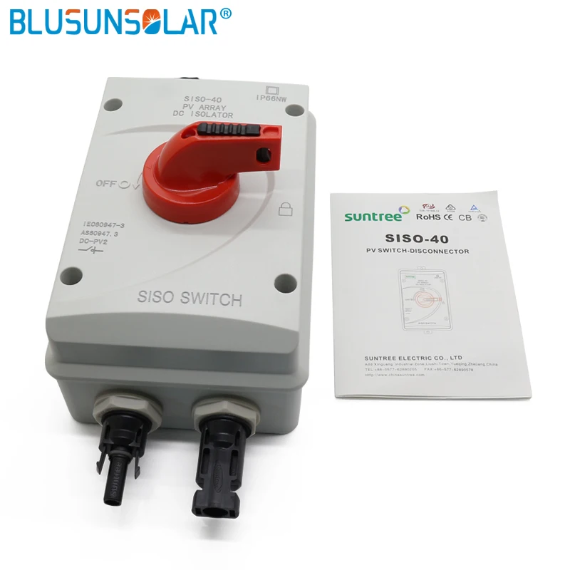 2pec/лот высокая производительность 4 полюса 1200V DC 32Amp солнечная электрическая SISO