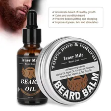 MenBeard Бальзам крем масло и борода Набор расчесок с мешком maquiagem Профессиональный полный#25