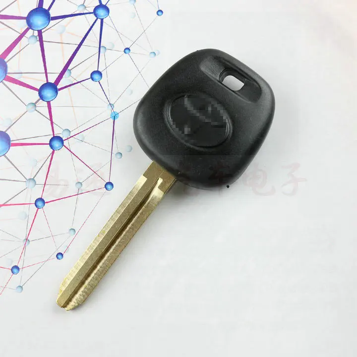Запасной механический замок Keyshell со слотом для чипа Toyota corolla REIZ highlander|Слесарные
