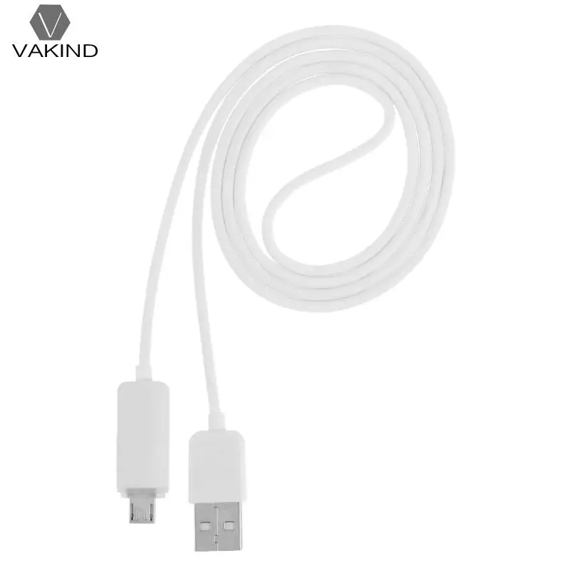 

1m/3.3ft LED Luminous Micro USB Data Sync Transfer Cable Micro USB Charging Cord Wire Line