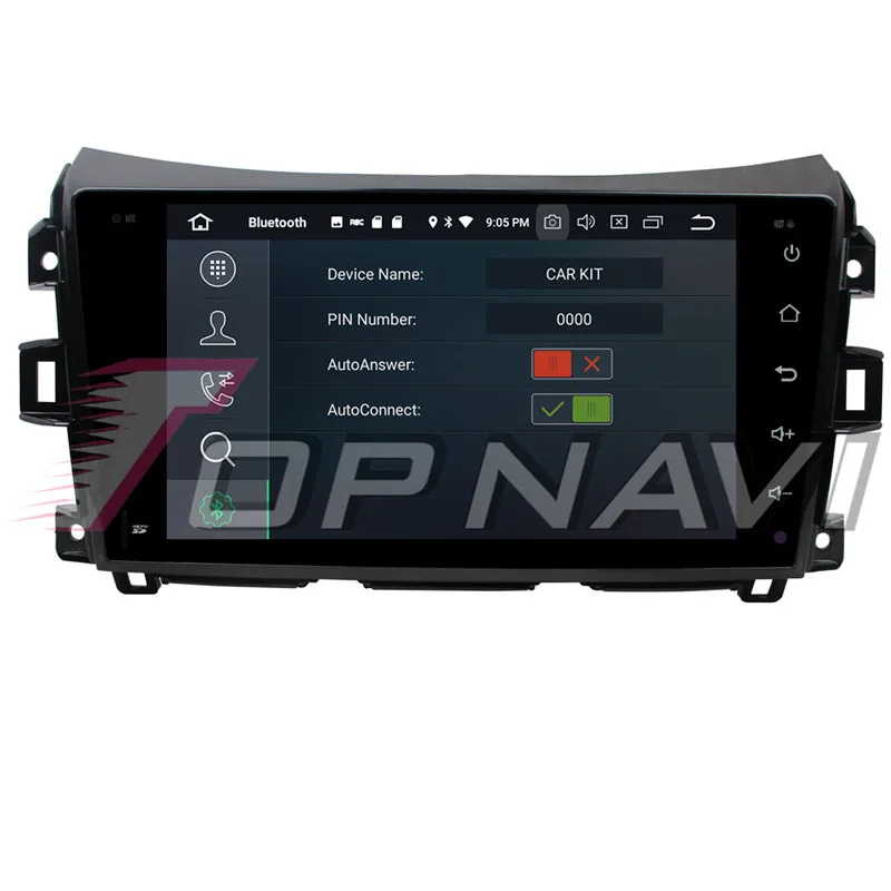 Topnavi Android 8 0 Восьмиядерный автомобильный Авторадио плеер для Nissan NAVARA 2016 правое