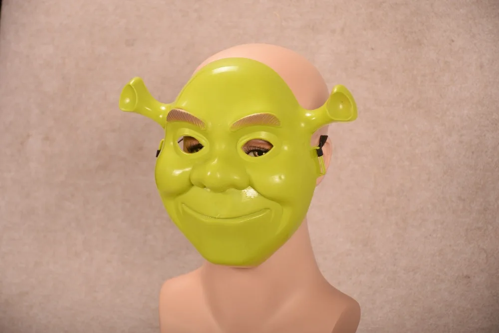 Дети мультфильм анимация маска Монстр шрек Маска Зеленый Хэллоуин Вечерние Маски