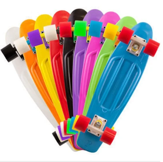 

58CM Skate Board Kids Leaner Retro Cruiser Skate Board Skateboard