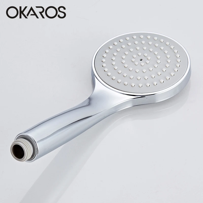 OKAROS хромированный душ с отделкой кран дождевая насадка для душа ручной душ опрыскиватель ванная душевая система набор водопроводной воды Смеситель Torneira