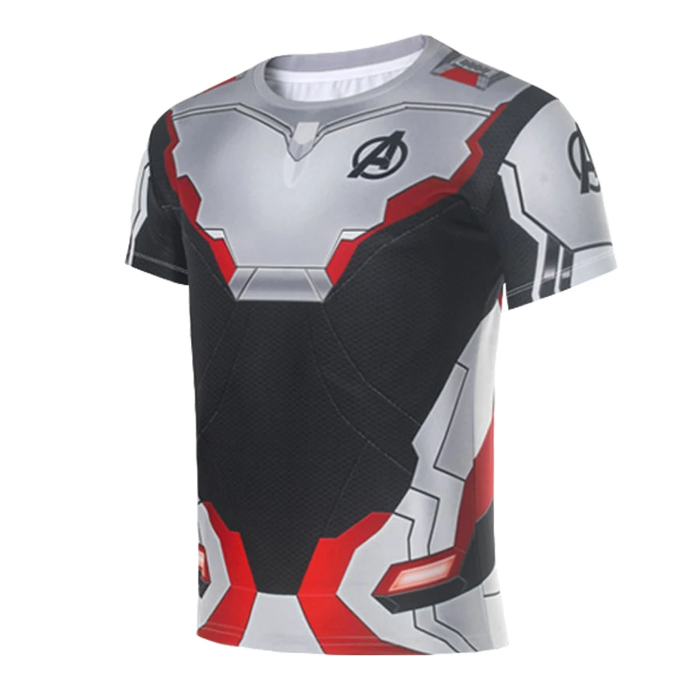 Avengers Endgame Realm Cosplay T shirt Top 3D t-shit Printed Tee Marvel Superhero Casual Tops Sweathirt Costume