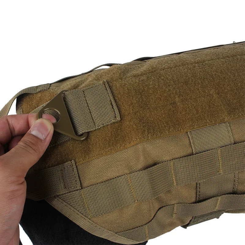 CQC 1000D Molle тактический жилет для собак K9 военная одежда для собак, шлейка для страйкбола пейнтбола охотничий тренировочный жилет