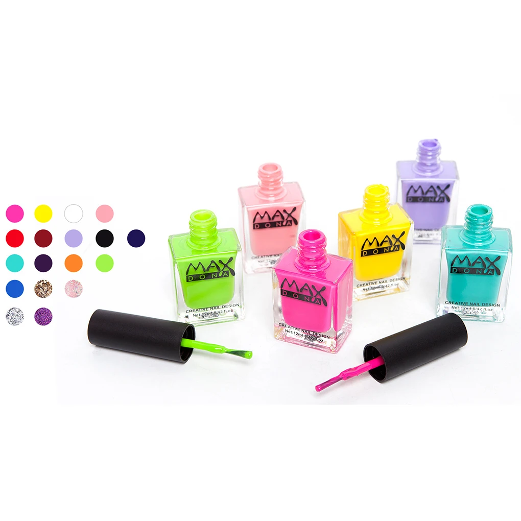 

Big SALE Girls Women 1x Non-toxic Soak Off Nail Polish Water-based Nail Art for Children Pregnant Women