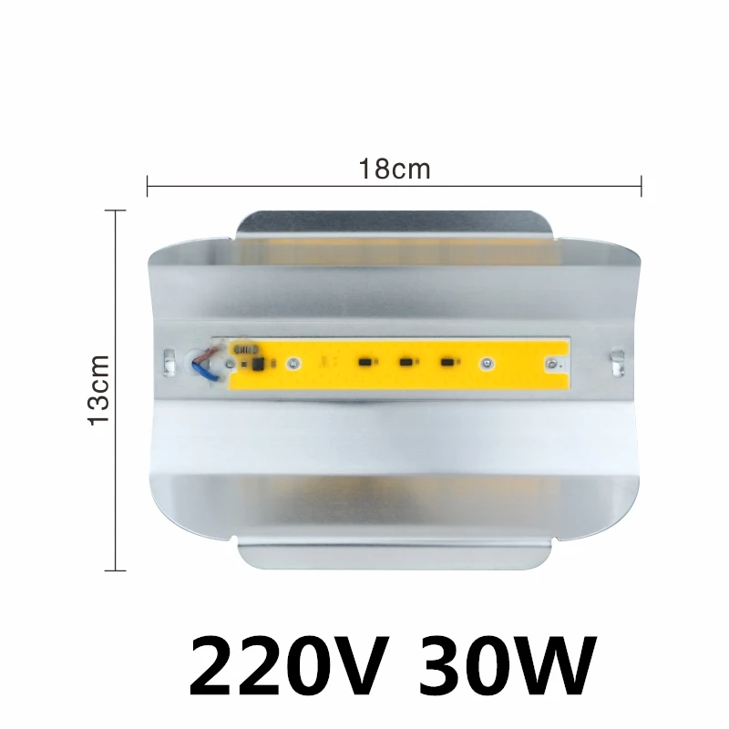 Потока СИД светильник 30 Вт 50 Вт 80 Вт на открытом воздухе Точечный светильник потолочные светильник переменного тока 220V 230V 240V Водонепроницаемый IP67 Профессиональный светильник ing лампа - Испускаемый цвет: 220V 30W