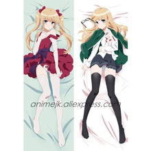 Аниме JK Saenai Heroine No Sodate-kata Eriri Spencer Sawamura Dakimakura наволочки для подушек милый чехол для подушки домашний декор