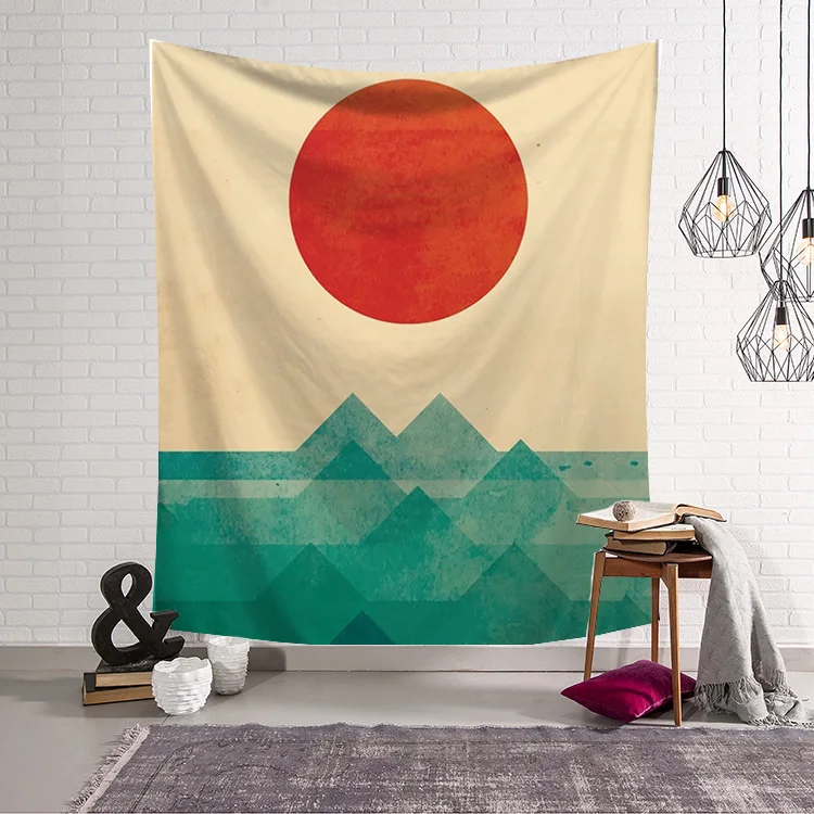 

Sun Map Leaves Tapestry Home Decorations Wall Hanging Wall Tapestry Blanket Tapestries for Living Room Bedroom Farmhouse Decor