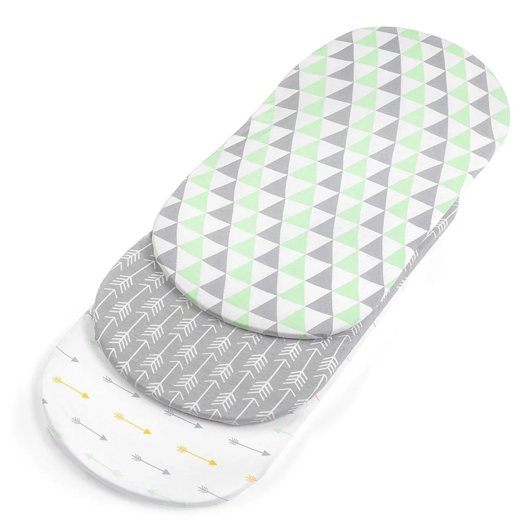

3PC Summer Soft Baby Mattress Cradle Fitted Sheets for Sleeper Cover Baby Waterproof Mattress Infant Change Mattress Cover