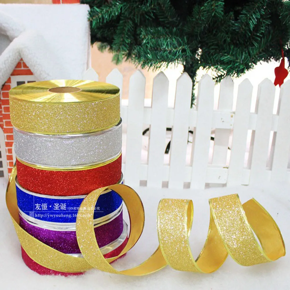 

Merry Christmas Satin Ribbon Wedding Party Decoration Invitation Gift Wrapping Ribbons Packing Wedding Crafts 200cm*5cm T