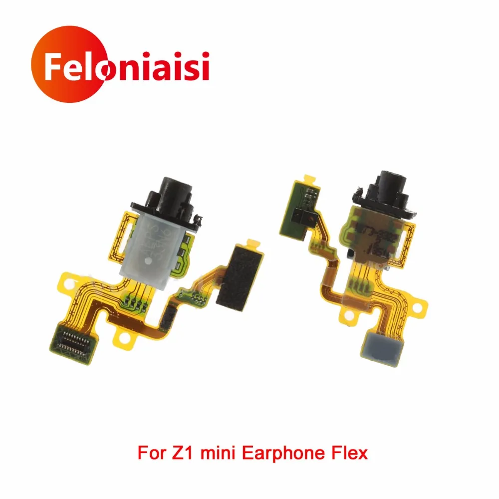 10 шт. для Sony Xperia Z1 компактный мини M51W D5503 наушники Audio Jack шлейф света датчик