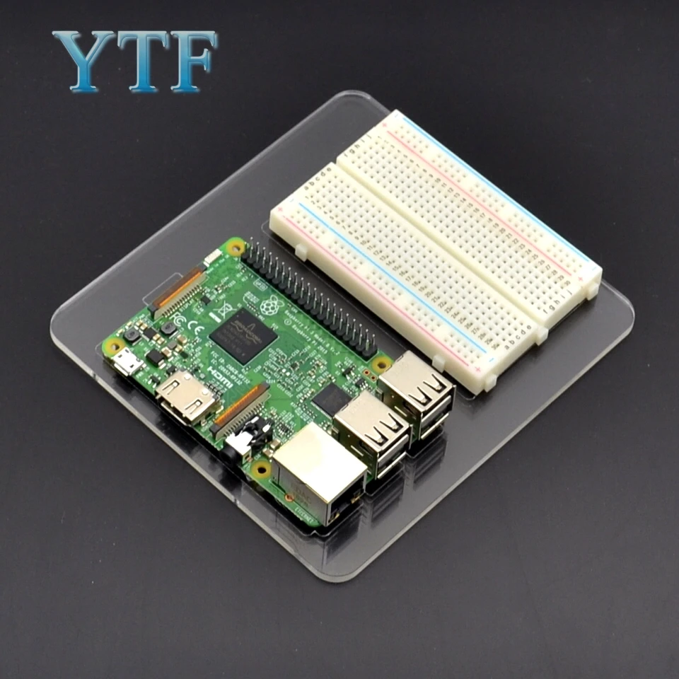 

400 point Breadboard + Mounting Plate Prototype Experiment Plate for Raspberry Pi 3 & Raspberry Pi 2 Model B