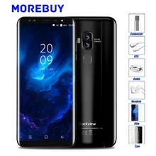Blackview S8 Smartphone 18:9 Full Screen MT6750T Octa Core 4G RAM 64G ROM 5.7″HD Android 7.0 Mobile Phone Fingerprint 4 Cameras
