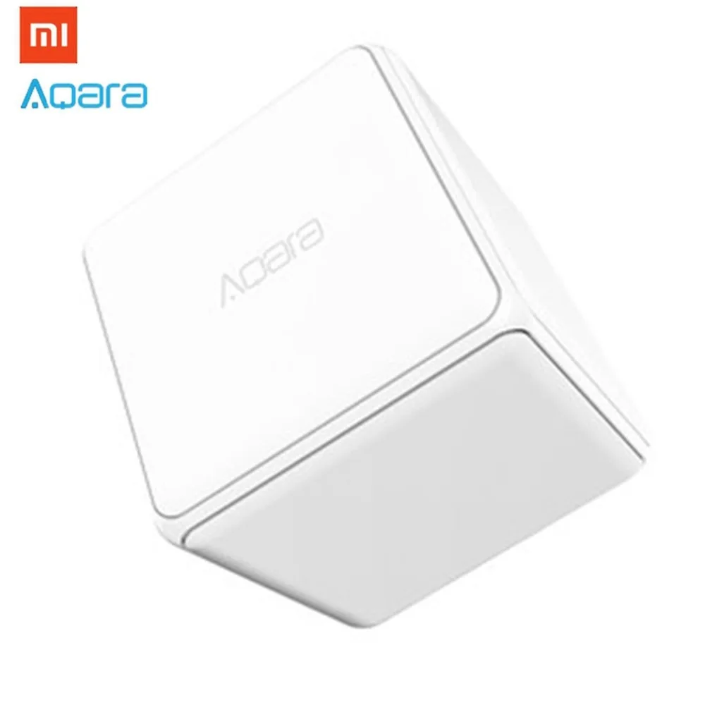 

Xiaomi Mi Aqara Magic Cube Controller Zigbee Version Six Actions Control For Smart Home Device Work with Mijia Home App