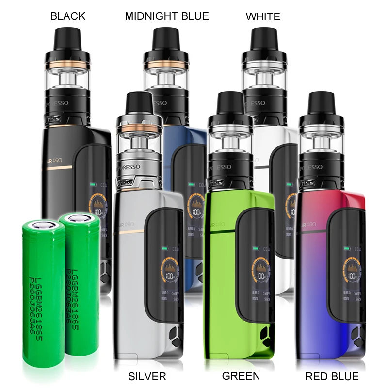 Аутентичный Vaporesso Armour Pro TC Kit с 100 Вт каскадным баком для младенцев 5 мл GT сетчатая
