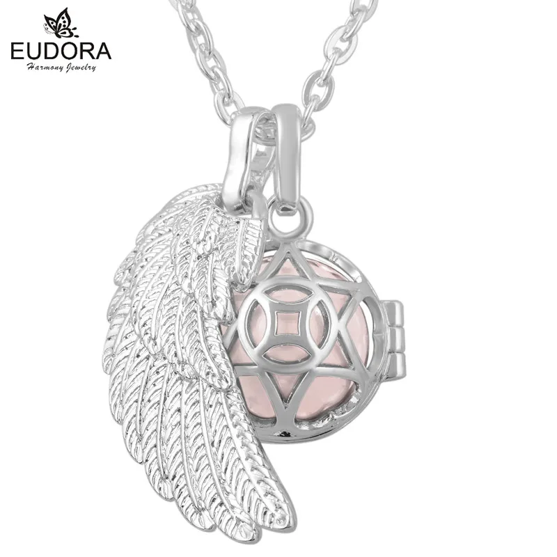 

Harmony Bola Ball Angel Caller Chain Necklace Set Mix Color Chime Ball Floating Locket For Pregnancy Women New Arrival