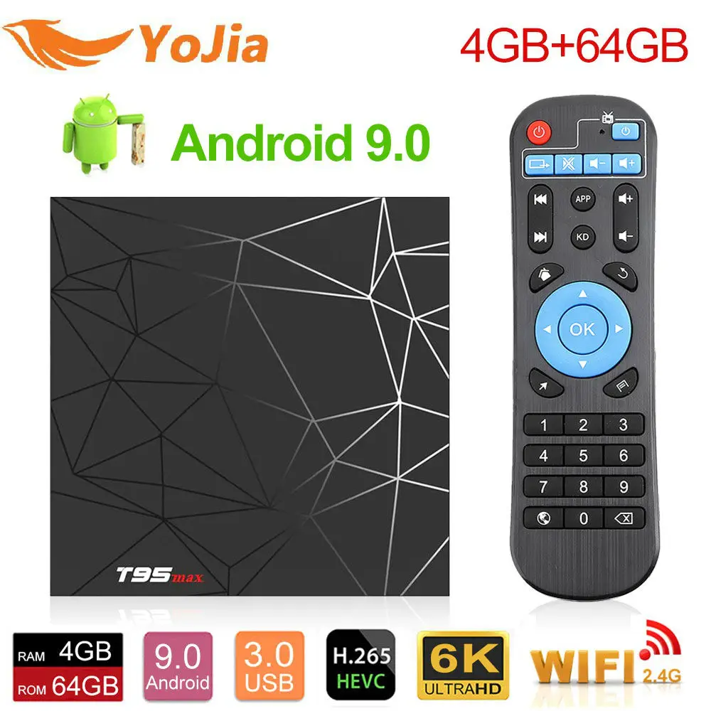 T95MAX الروبوت 9.0 التلفزيون مربع T95 ماكس Allwinner H6 QuadCore 4 GB RAM 32 GB 64 GB 16 GB H.265 6 K عالى الدقة tv Box 2.4G Wifi اللاسلكية تعيين كبار مربع T95MAX الروبوت 9.0 التلفزيون مربع T95 ماكس Allwinner H6 QuadCore 4 GB RAM 32 GB 64 GB 16 GB H.265 6 K عالى الدقة tv Box 2.4G Wifi اللاسلكية تعيين كبار مربع