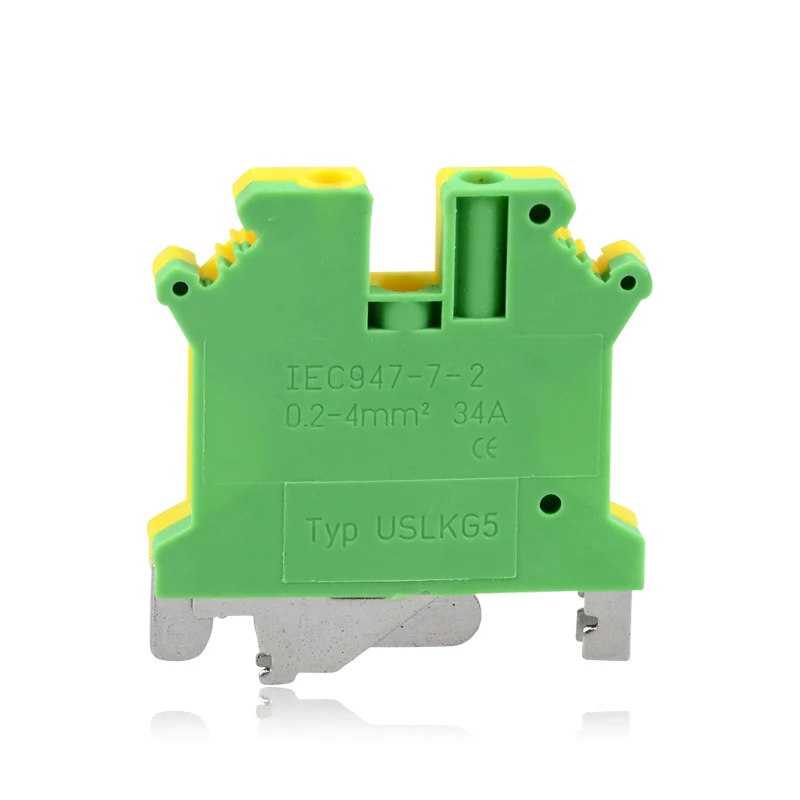 

USLKG5 Din Rail Uneiversal Wire Terminal Landing Terminal Screw Type Wire Cable Terminal