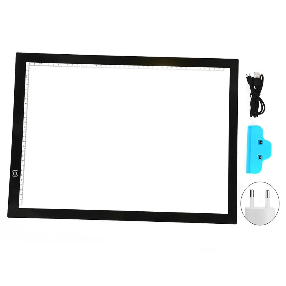 

A3 LED Light Box Graphics Tablet Touchpad Animation Pencil Sketch Document Clip Practice Paper Tools