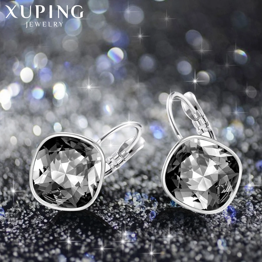 Xuping новые ювелирные изделия обруч женские серьги кристаллы от Swarovski особый, популярный старинные вечерние подарки M73/M74/M75-20354