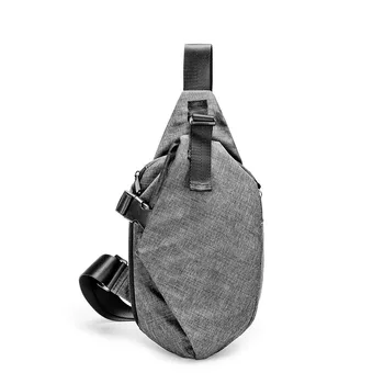 

122917 newhot man small canvas chest bag male messenger bag men cross body bag