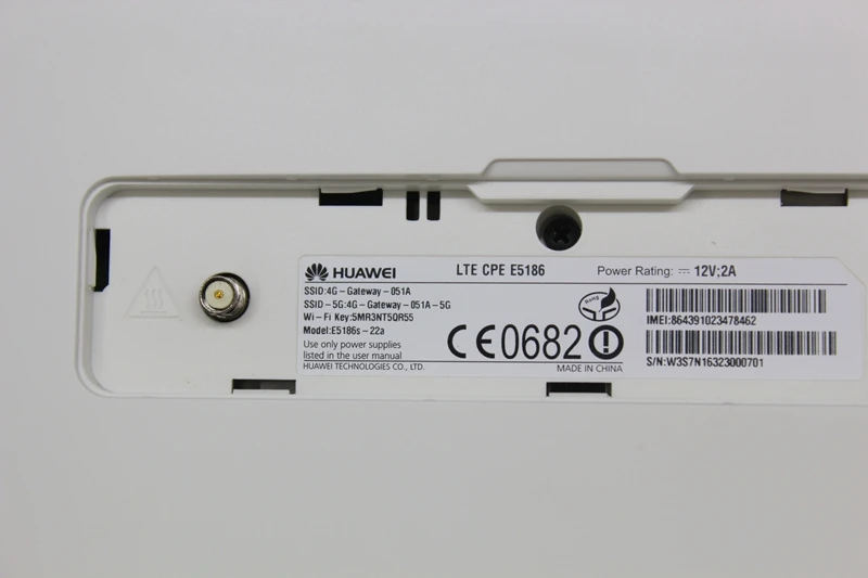  Unlocked USED Huawei E5186 E5186s-22a with Antenna 4G LTE CAT6 300Mbps CPE Wireless Router Gateway 