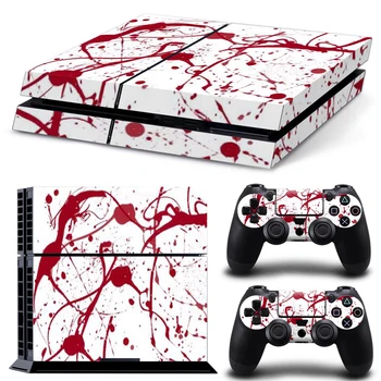 

free drop shipping customizable and popular hot sale skin for PS4 console and 2controllers skin sticker decals covers#TN-P4-0912