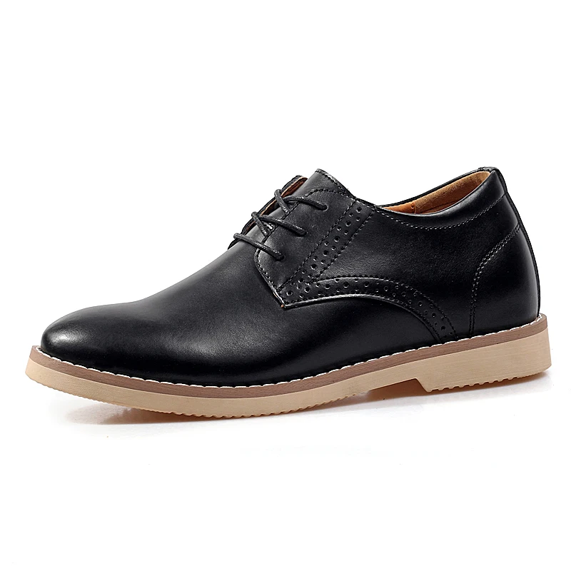 

2016 Fashion 100% Genuine Leather Men Dress Shoes Luxury Men's Business Casual Shoes Classic Gentleman Shoes