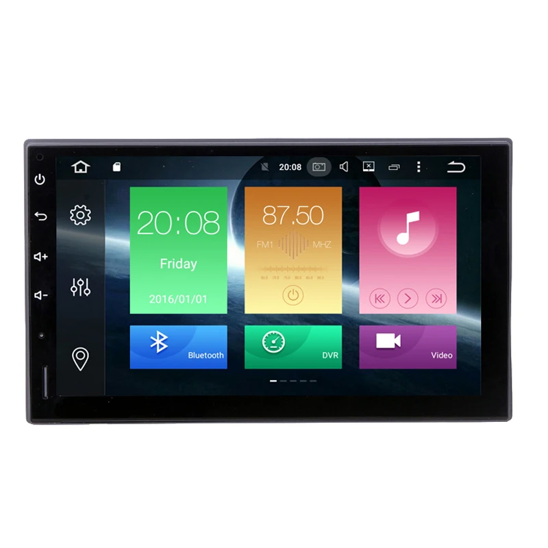 Универсальный 2 Din четырехъядерный Android 9 0 автомобильный DVD GPS для Nissan Qashqai Almera Sentra