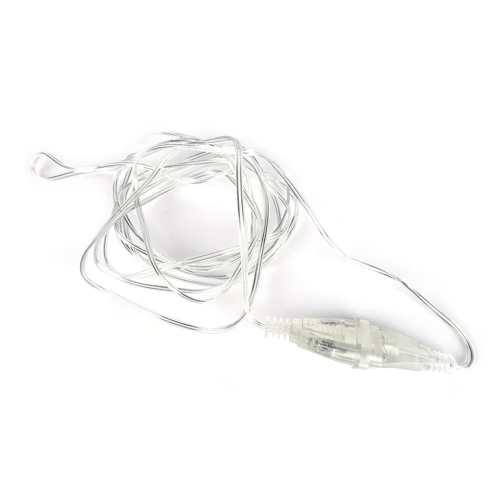 

3M Extender Transparent Wire for Christmas Led String light Indoor Outdoor Garden Decoration