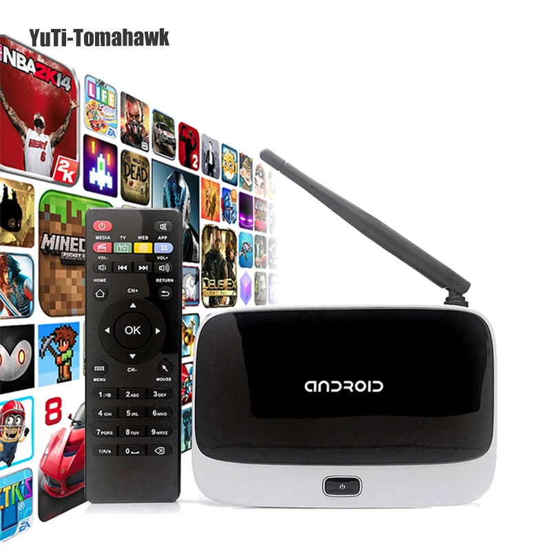 2 ГБ/8 ГБ CS918 XBMC Full HD Q7 Android ТВ коробка RK3229 4 ядра Mini PC Smart ТВ Media Player Bluetooth ТВ приемник