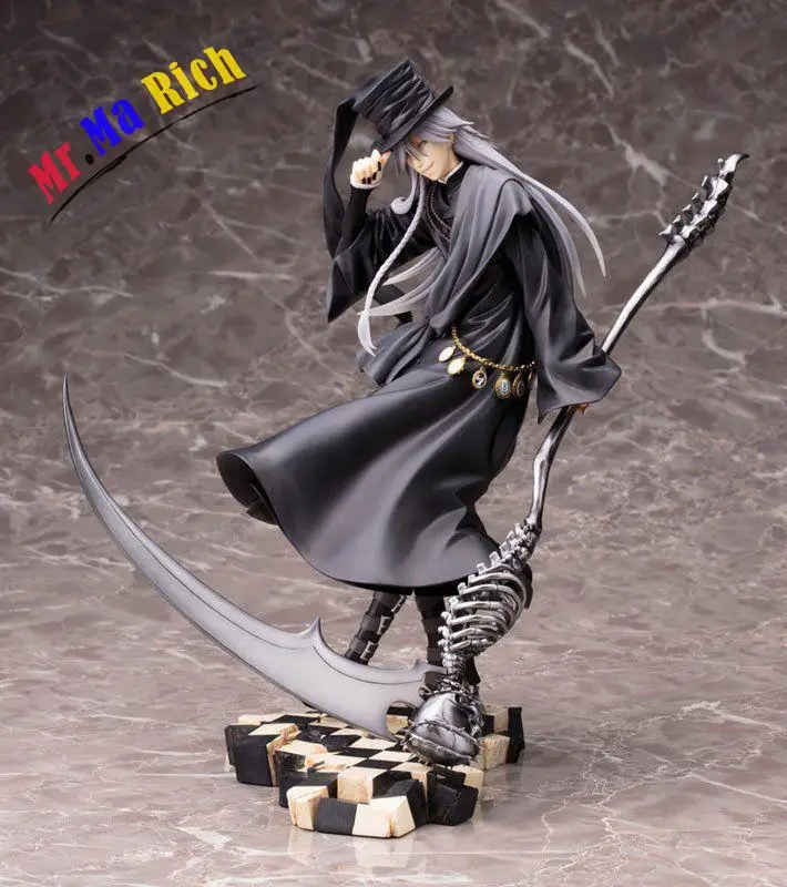

Black butler Kuroshitsuji Book of Circus ARTFX J Undertaker 21CM PVC Figure Toy