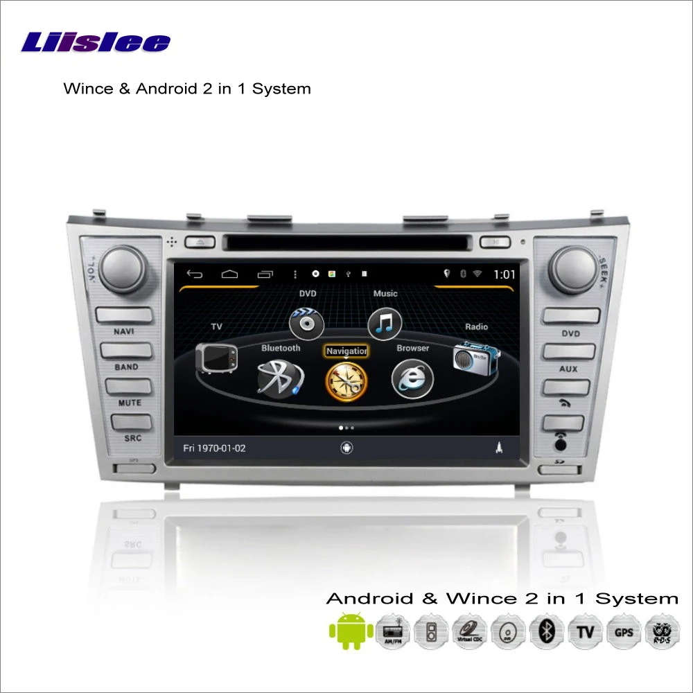 Sale Liislee Car Android Multimedia For Toyota Aurion XV40 / Camry 2006~2012 Radio DVD Player GPS Navi Navigation Audio Video Stereo 4