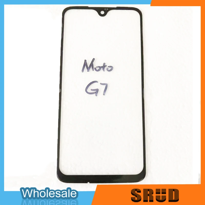 LCD Outer Glass With Laminated OCA For Motorola G6 G7 G7 Play G7 Power G7 Plus G8 G8 Play G8 Power Front Outer Screen Glass Lens