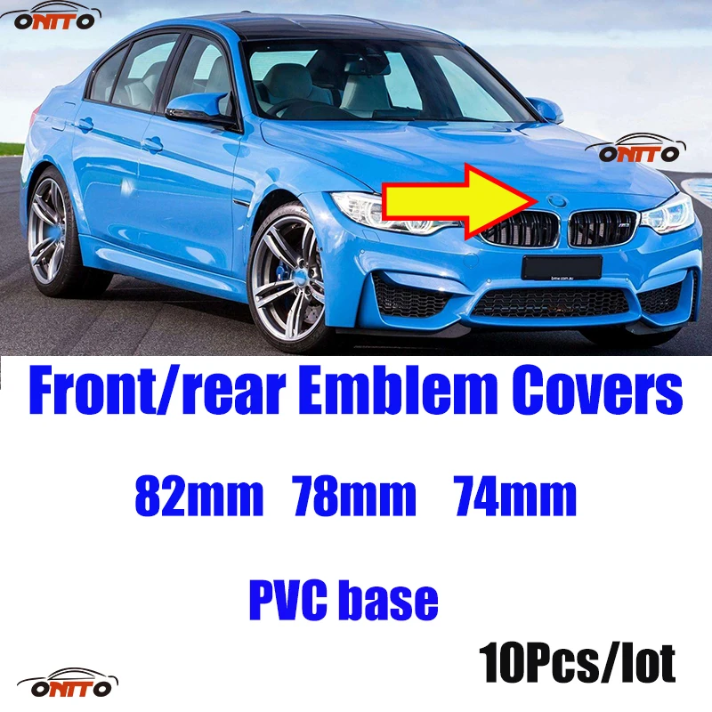 10 шт. хромированные накладки на багажник bmw E60 E90 F10 F30 F15 E63 E64 E65 82 мм 78 74 | Автомобили
