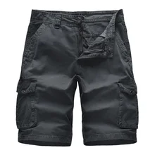 New 2019 Men Cargo Shorts Casual Loose Short Pants Camouflage Military Summer Style Knee Length Plus Size 5 Colors Shorts Men New 2019 Men Cargo Shorts Casual Loose Short Pants Camouflage Military Summer Style Knee Length Plus Size 5 Colors Shorts Men