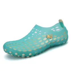 Открытый сандалии для девочек Летняя обувь женщина кристалл пляжные шлёпанцы женщин Девушка дышащая резиновая River морская обувь