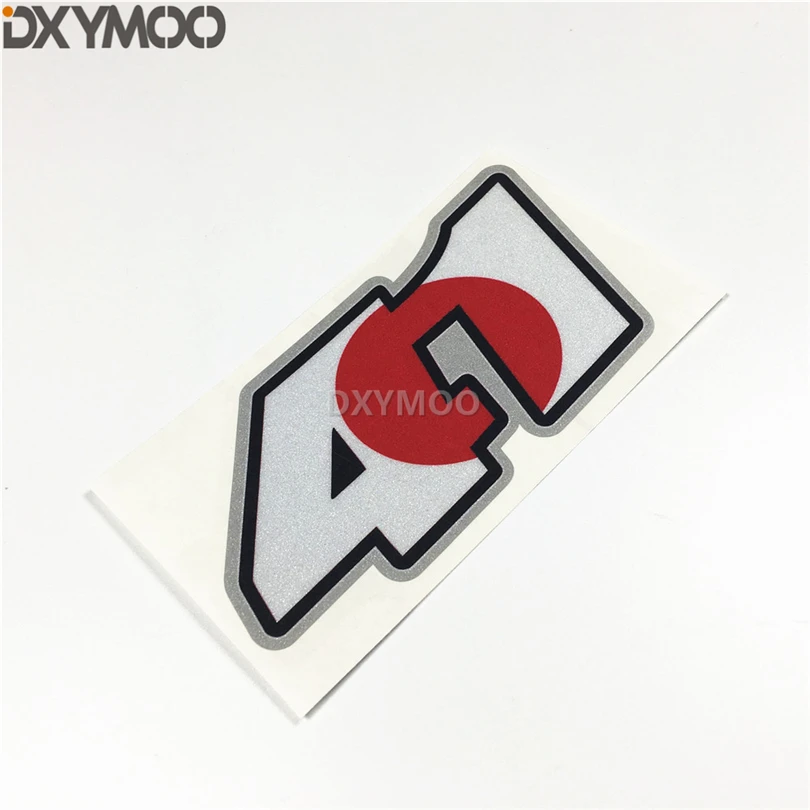 

Motorcycle Helmet Laptop Auto Stickers Moto Gp Japanese SUN JDM Car Styling Decal for Noriyuki Haga 41 Snowflake