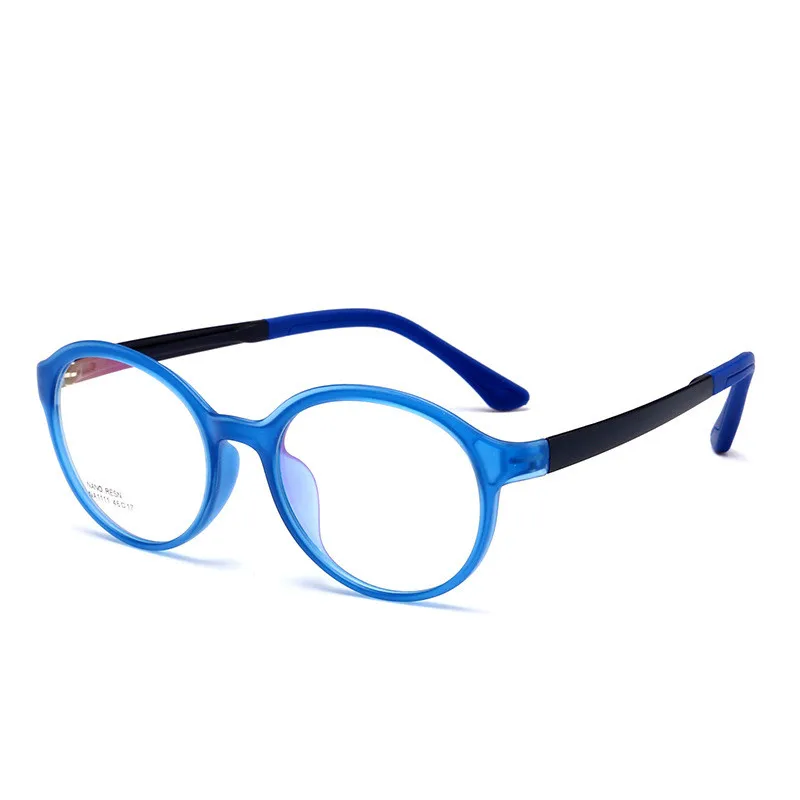 TR90 силиконовые гибкие оправа для детских очков для мальчиков и девочек милые оптические Близорукость прозрачные брендовые Детские очки в оправе матовые очки