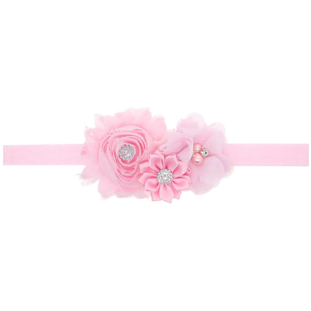 Baby Headband Set baby girl headband Infant hair floral cloth Tie bows newborn Headwear tiara headwrap Gift Toddlers bandage flower crystal Ribbon hair bands,hair accessories,hair headband accessories,baby headband set