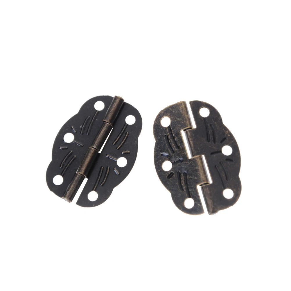 Door Butt Hinges Alloy rotated Antique Bronze 30mm x22mm Tool Parts Wholesale 10 PCS/lot