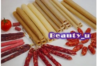

Hot Sale 5pcs/lot Width 38-40mm Hot Dog Sausages Casing Homeuse Cooking Tools Meat Sausage Shell Maker Sausage Inedible Casings