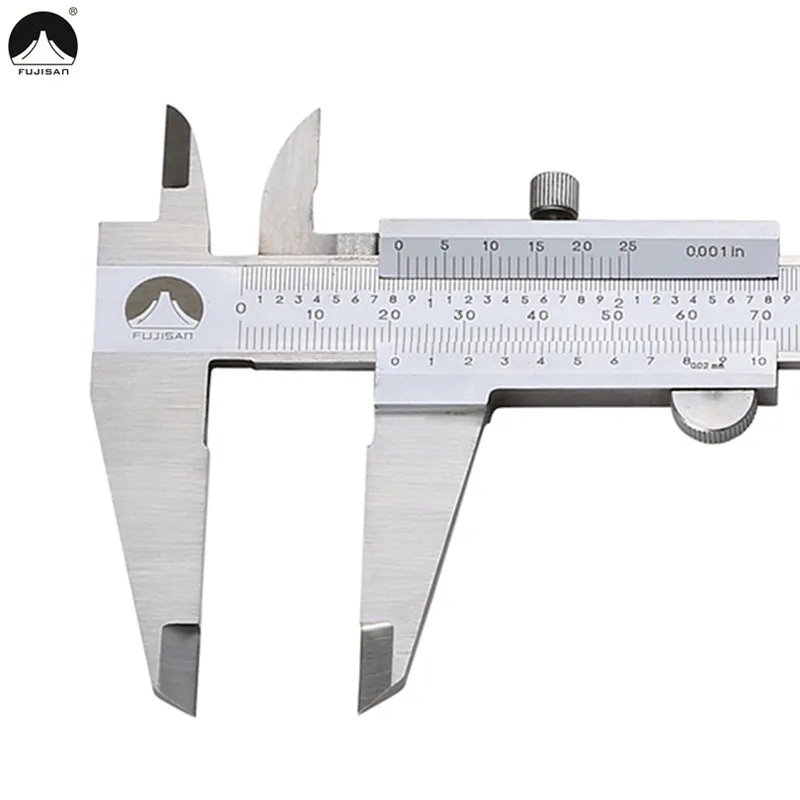Штангенциркуль с нониусом " 0- 200 мм / 0.02 0.001дюйм штангельциркуль из нержавеющей стали микрометр контрольно-измерительный инструмент измерительные приборы кронциркуль ШЦ калипер нутромер сталь
