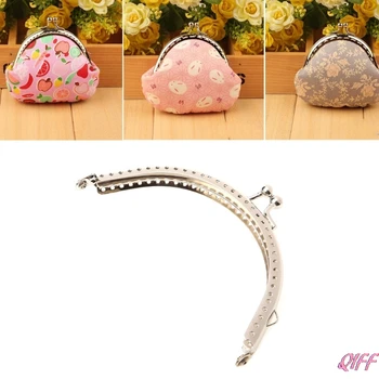 

1PC Coin Bag Purse Metal Frame Kiss Clasp Making Accessories DIY Tool 12.5cm