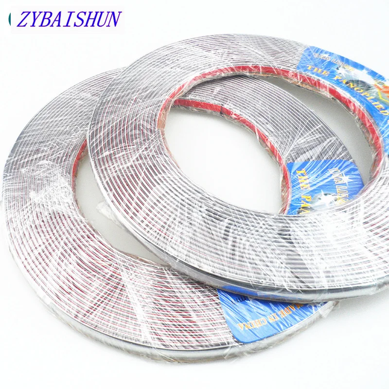 

10mmx15m Car chrome style silver chrome stick decorative strips Car Sticker for Jeep Chery Geely EMGRAND EC7 EC7-RV EC8